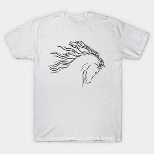 beautiful horse head T-Shirt